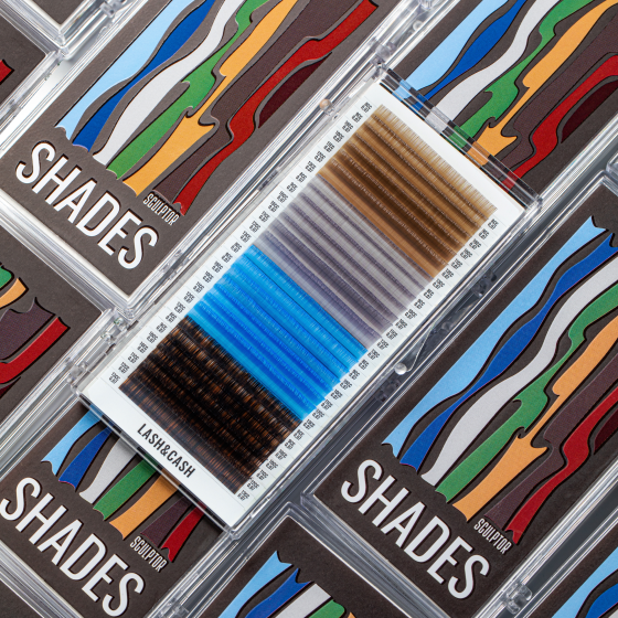 LASH&CASH SHADES ANTIQUE, mix of 28 lines, SCULPTOR