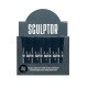 Фарба для вій, EYELASH TINT Bluish-Black 15 ml, SCULPTOR