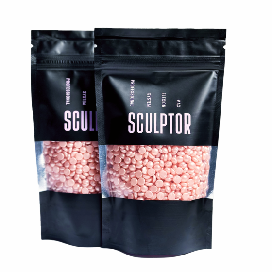 Воск для депиляции в гранулах FLEXION WAX, 100g, SCULPTOR