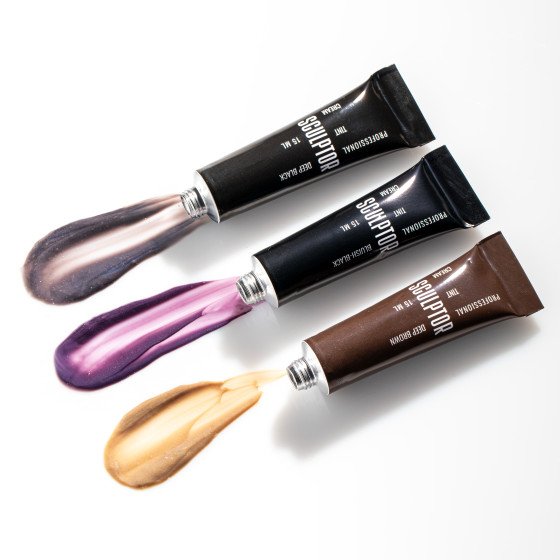 Tint for eyelashes, EYELASH TINT Black 15 ml, SCULPTOR