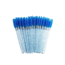 Щіточки нейлонові для розчісування вій BLUE, 50шт в упаковці