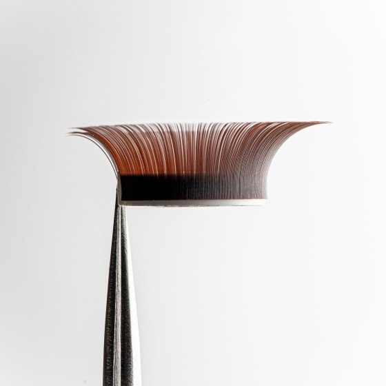 Eyelashes velvet brown LASH&CASH, mix 28 lines, SCULPTOR