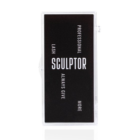 Eyelashes velvet brown LASH&CASH, mix 28 lines, SCULPTOR