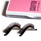 Dark chocolate eyelash extensions PRIZMATIC, mix 20 lines, SCULPTOR