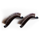 Dark chocolate eyelash extensions PRIZMATIC, mix 20 lines, SCULPTOR