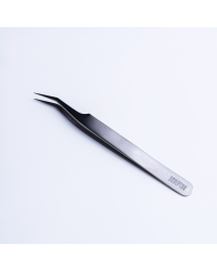Пінцет для нарощування вій №02, SCULPTOR
