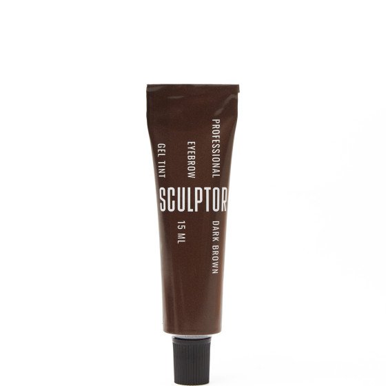 Dark Brown Eyebrow Gel Color 15 ml, SCULPTOR