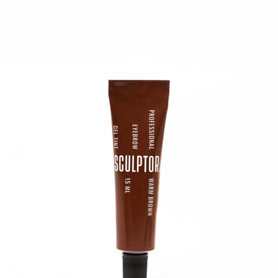 WARM BROWN Gel Brow Color 15 ml, SCULPTOR