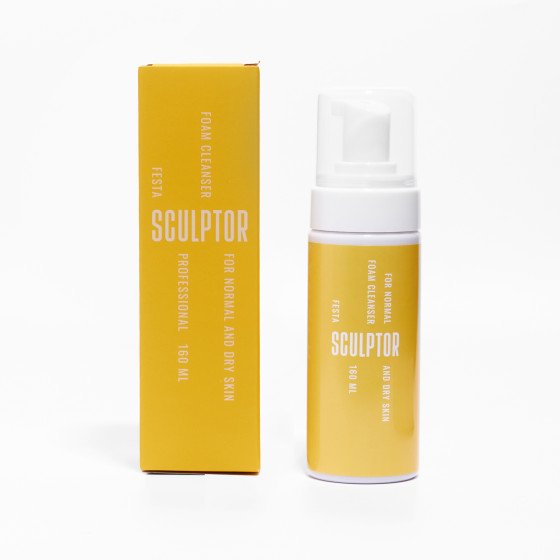 Пінка для вмивання FESTA для нормальної та сухої шкіри, 160ml, SCULPTOR
