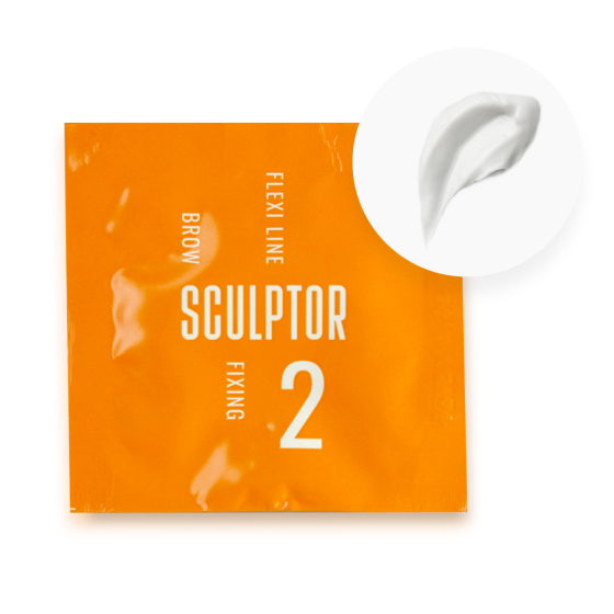 Fixing preparation for eyebrows FLEXI LINE BROW FIXING No. 2, 1.5 ml, SCULPTOR