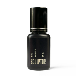 Glue for eyelash extensions DIAMOND, bonding time 0.3 - 0.5 sec, 10ml, SCULPTOR