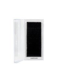Lashes for extensions dark chocolate LASH&CASH, 28 lines, SCULPTOR