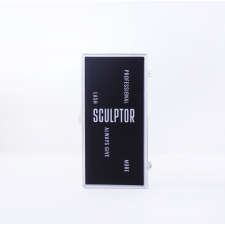 Black eyelashes for extensions  LASH&CASH, mix 28 lines, SCULPTOR