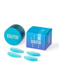 New Open Look silicone eyelash shields in a set | Buy 7 pairs of SCULPTOR shields, size M