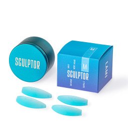 New Open Look silicone eyelash shields in a set | Buy 7 pairs of SCULPTOR shields, size M