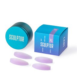 New High-quality Open Look silicone eyelash shields | Buy SCULPTOR shields in size XL, 7 pairs in a set