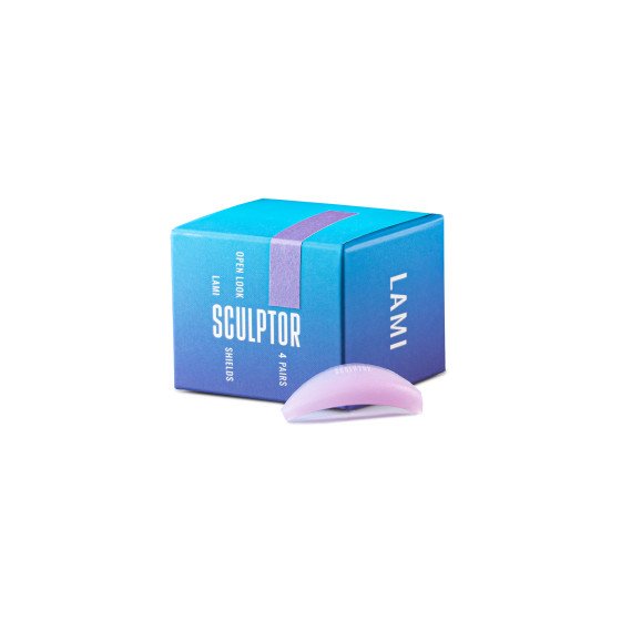 New set of lash lifting shields Open Look | Order a kit of silicone shields SCULPTOR, 4 sizes