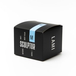 Набор силиконовых валиков для ламинирования ресниц OPEN LOOK, 7 пар, размер M, SCULPTOR