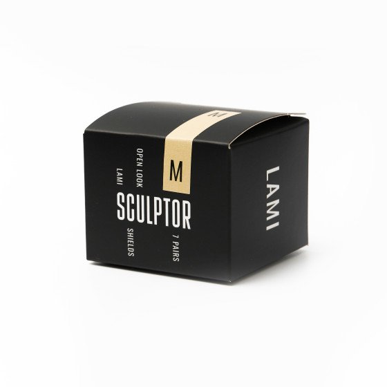 Open Look silicone eyelash shields in a set | Buy 7 pairs of SCULPTOR shields, size M