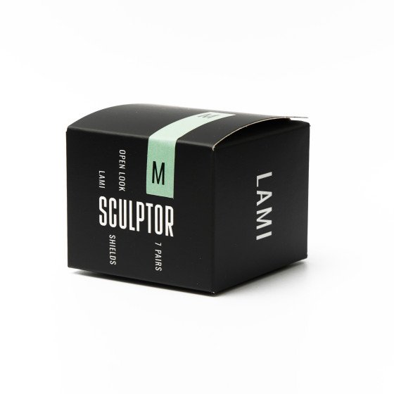 Open Look silicone eyelash shields in a set | Buy 7 pairs of SCULPTOR shields, size M