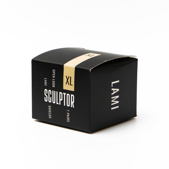 High-quality Open Look silicone eyelash shields | Buy SCULPTOR shields in size XL, 7 pairs in a set