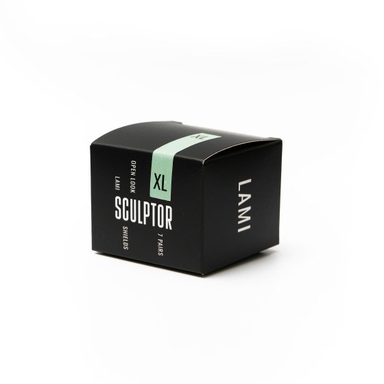High-quality Open Look silicone eyelash shields | Buy SCULPTOR shields in size XL, 7 pairs in a set