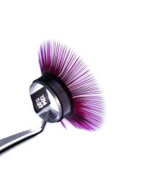 Вії 2T Violet PRIZMATIC, mix 20 ліній, SCULPTOR