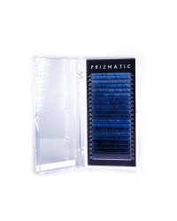 Ombre eyelashes 2T Blue PRIZMATIC, mix 20 ліній, SCULPTOR
