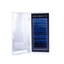 Ombre eyelashes 2T Blue PRIZMATIC, mix 20 ліній, SCULPTOR
