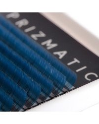 Ombre eyelashes 2T Blue PRIZMATIC, mix 20 ліній, SCULPTOR
