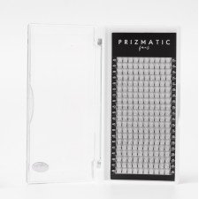 SCULPTOR PRIZMATIC pre-made fans  for lash extensions | Order a tray with a mix of popular lengths 8-14 mm