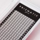 SCULPTOR PRIZMATIC pre-made fans  for lash extensions | Order a tray with a mix of popular lengths 8-14 mm