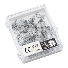 Вії чорні в пучках розсипом GOLD, SCULPTOR