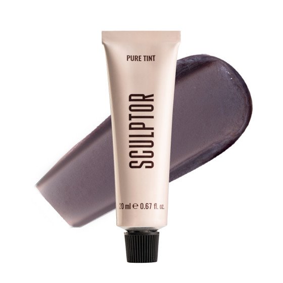 Cream dye for brows and lashes, PURE TINT DARK BROWN 20 ml, SCULPTOR