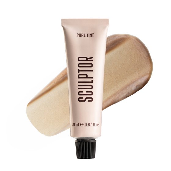 Фарба PURE TINT для брів та вій, Light Brown 5 (Світло-коричнева), 20 ml, SCULPTOR