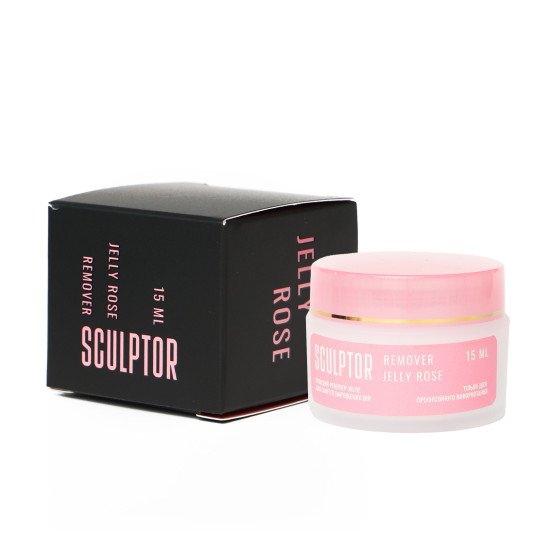 Remover JELLY ROSE, 15ml, SCULPTOR