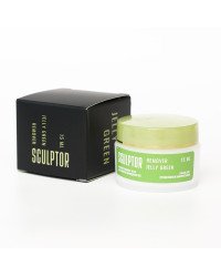 Remover JELLY GREEN, 15ml, SCULPTOR