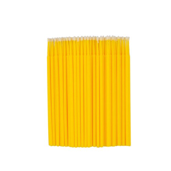 Мікробраші YELLOW, пакет 100шт в упаковці