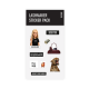 Sticker Pack LASHMAKER, SCULPTOR