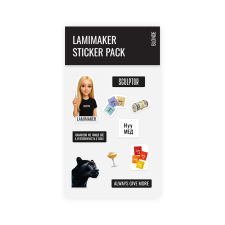 Sticker Pack LAMIMAKER, SCULPTOR