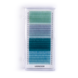 Вії OCEAN VIBES, LASH&CASH, mix 28 ліній, SCULPTOR