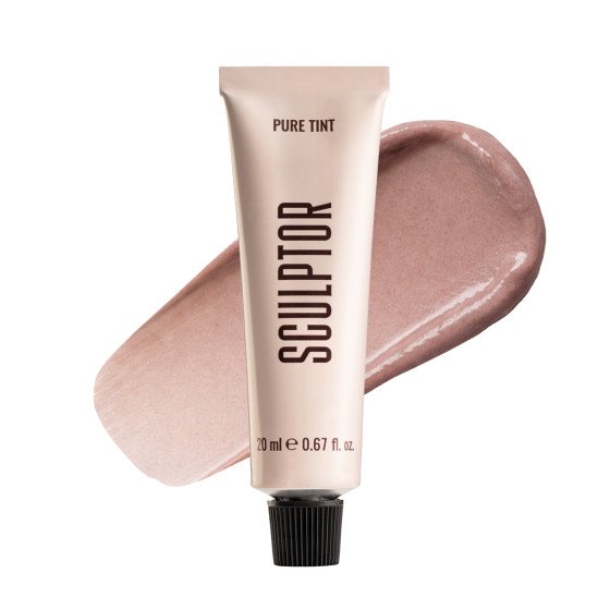 Cream dye for brows and lashes, PURE TINT LIGHT CHESTNUT 20 ml, SCULPTOR
